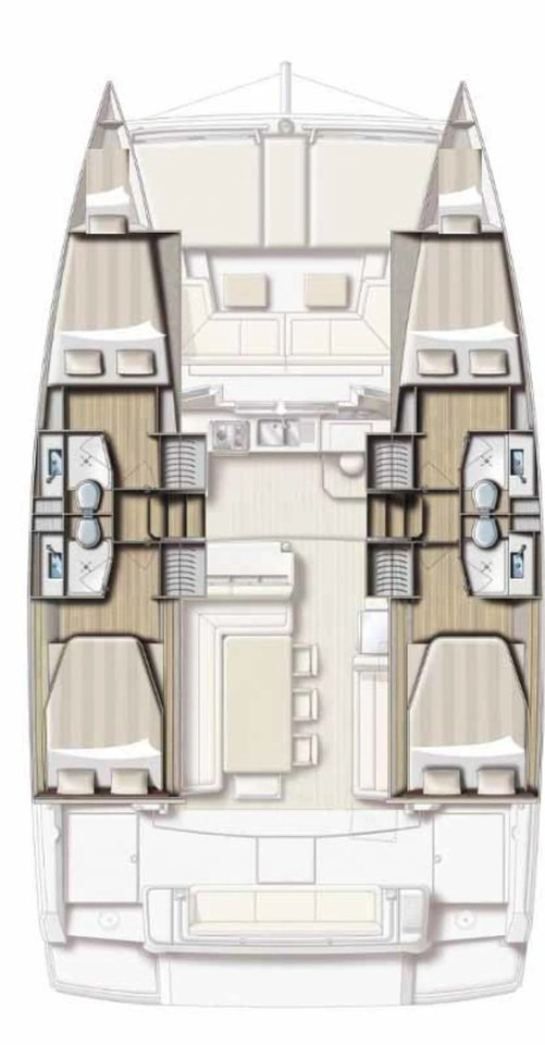 Bareboat Rental Catamaran Bali with a boat licence