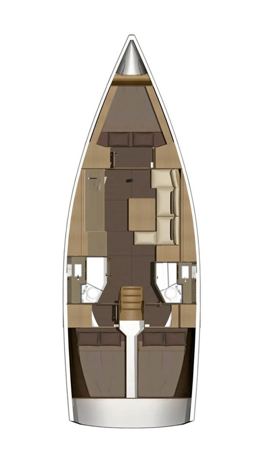 Dufour Dufour 382 Grand Large charter bareboat or captained in  Kos