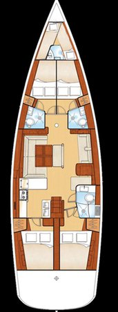 Bénéteau Oceanis 54 charter bareboat or captained in  Pálairos