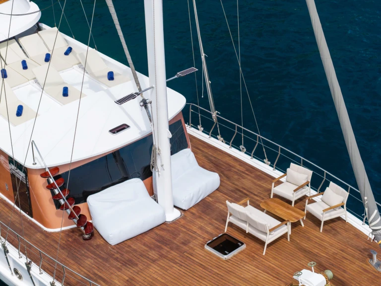 Bareboat Rental Sailboat Custom Made with a boat licence