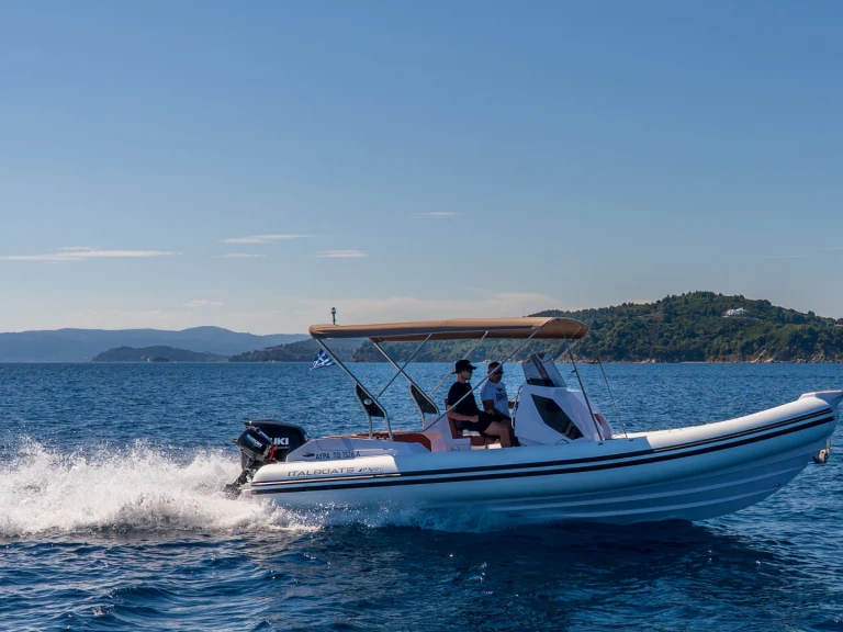 RIB rental with or without captain Italboats Skiathos
