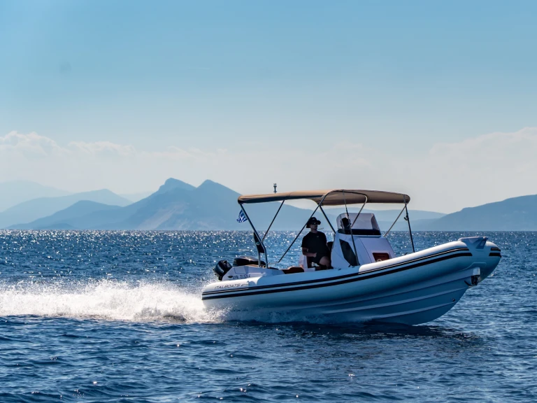 Bareboat Rental RIB Italboats with a boat licence