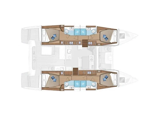 Catamaran rental in Seget Donji - Lagoon Lagoon 47