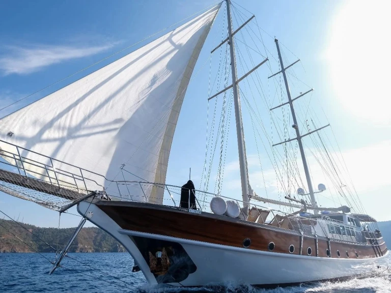 Bareboat Rental Sailboat Custom Made with a boat licence