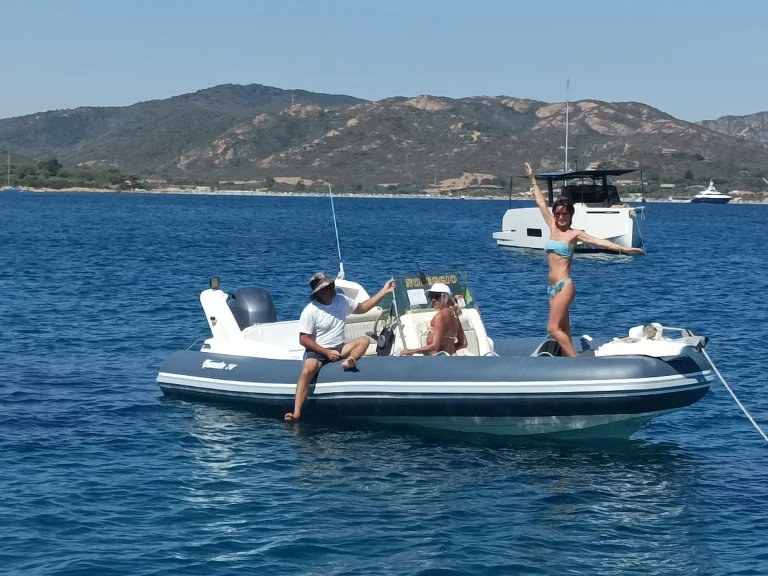 Bareboat Rental RIB Marlin Boat with a boat licence