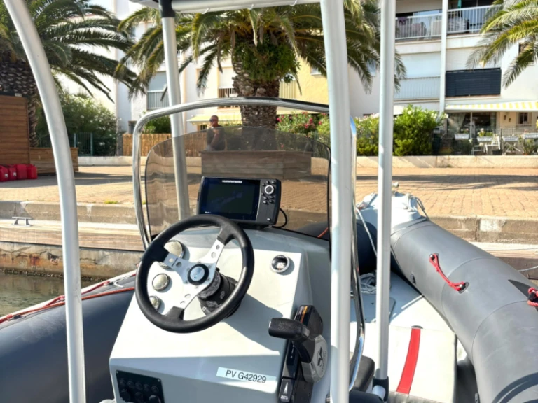 RIB rental in Gruissan - Narwhal HD 670