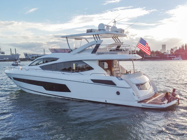 Sunseeker Asha charter bareboat or captained in  Miami