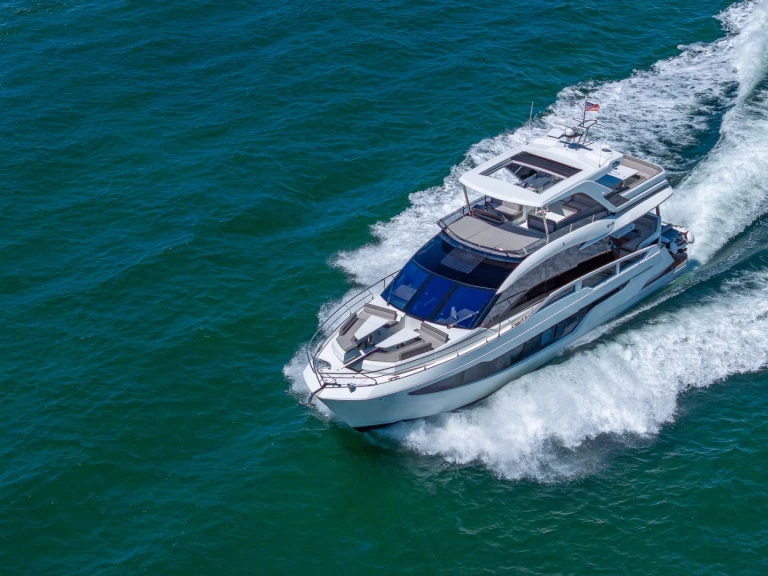 Galeon Don't Tell MOM charter bareboat or captained in  Miami