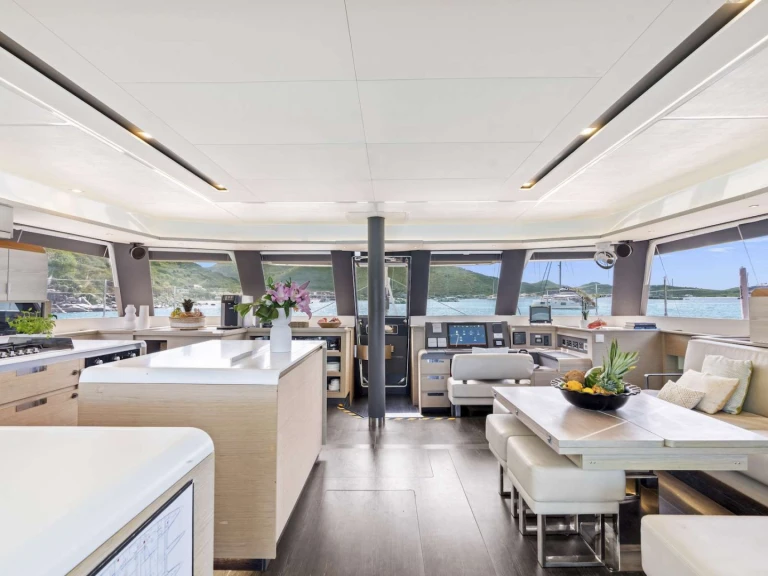 Fountaine Pajot ADEONA charter bareboat or captained in  French Riviera