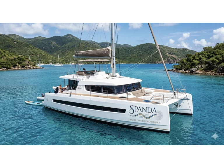 Yacht charter Saint Thomas Island cheap SPANDA