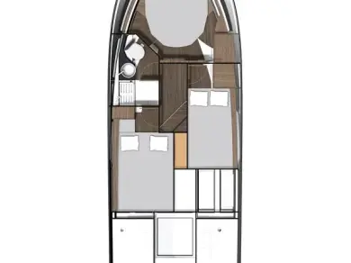 Motorboat rental in Trogir - Jeanneau Merry Fisher 1095 Fly