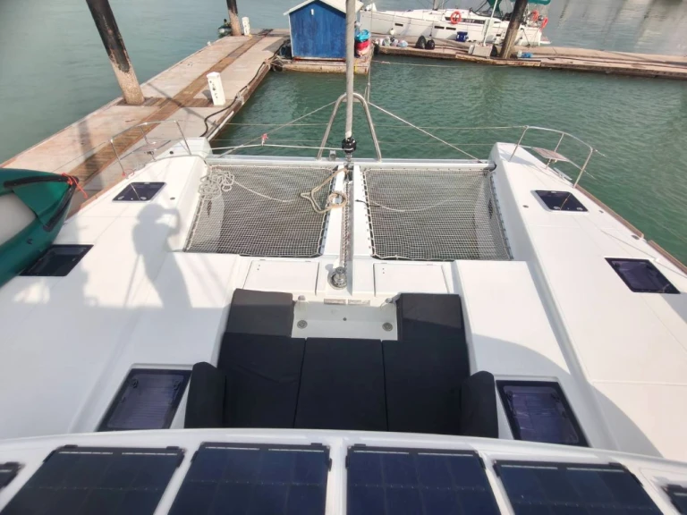 Bareboat Rental Catamaran Lagoon with a boat licence