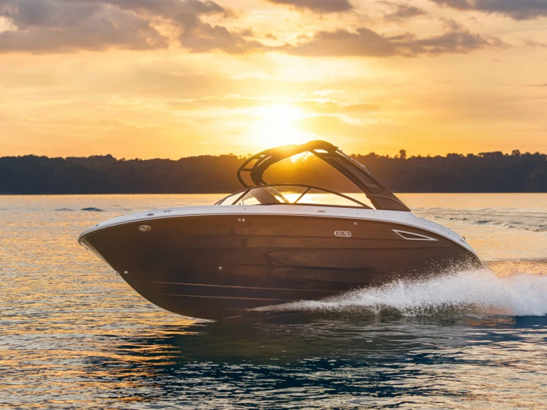 Bareboat Rental Motorboat Sea Ray with a boat licence