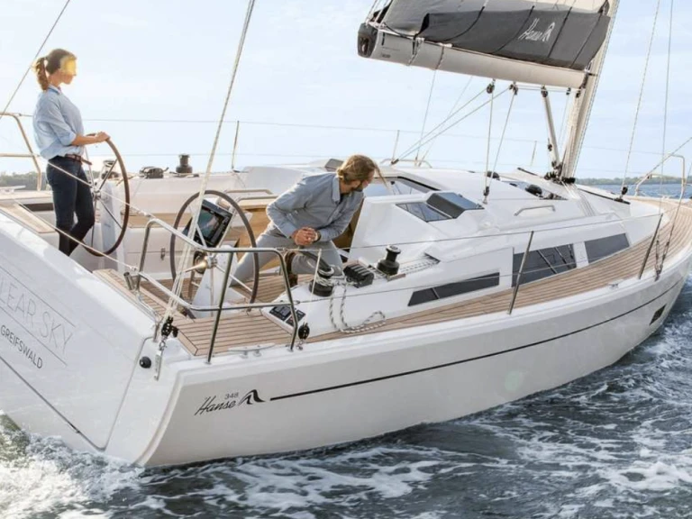 Yacht charter Ajaccio cheap Hanse 348