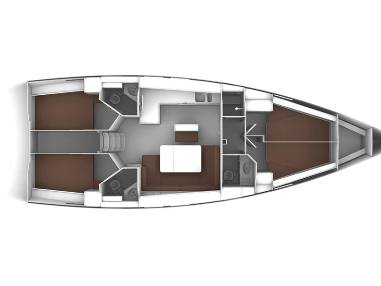 Bareboat Rental Sailboat Bavaria with a boat licence