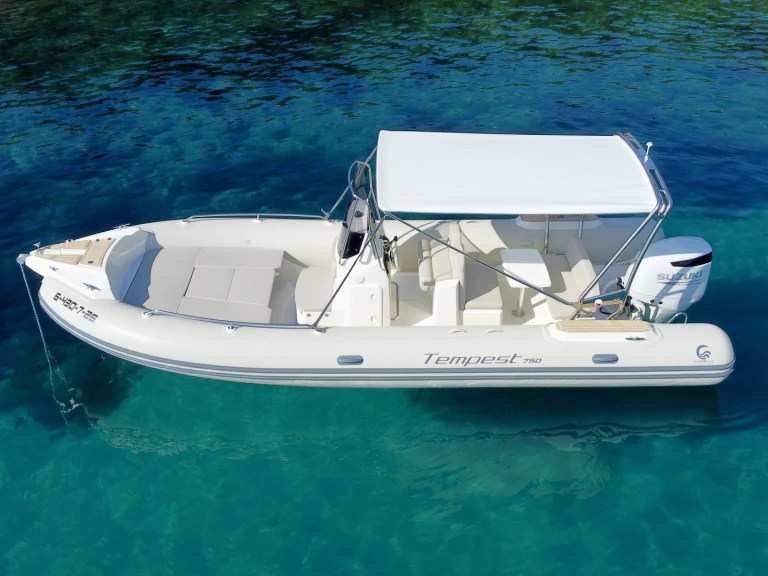 Yacht charter Roses cheap Tempest 650