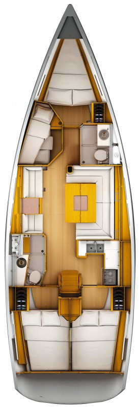 Yacht charter Biograd na Moru cheap Sun Odyssey 449