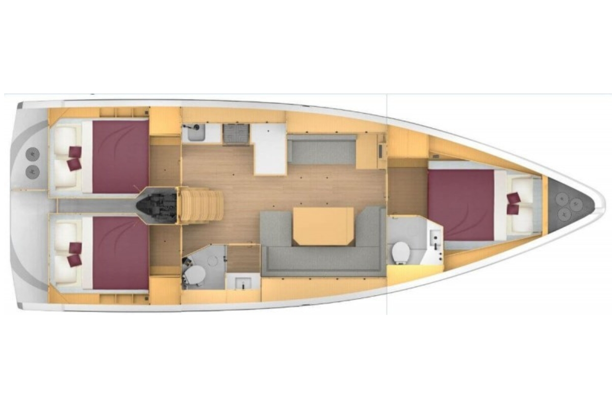 Sailboat rental with or without captain Bavaria Biograd na Moru