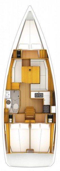 Jeanneau Sun Odyssey 389 in Biograd na Moru on SamBoat