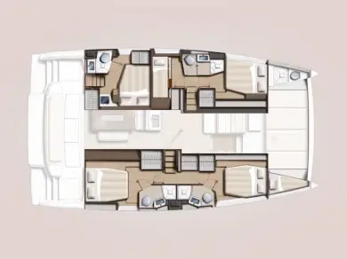Catamaran rental with or without captain Bali Lefkáda