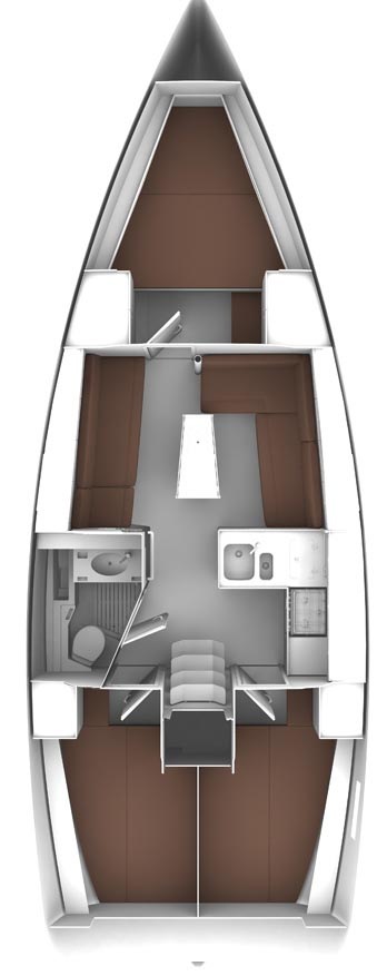 Boat rental Bavaria Bavaria Cruiser 37 Style in Zadar on Samboat