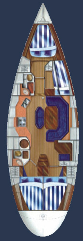 Dufour Dufour 45 Classic charter bareboat or captained in  Zadar