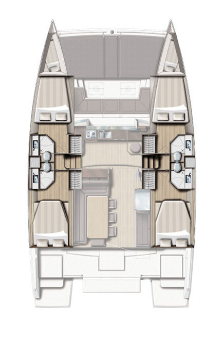 Yacht charter Trogir cheap Bali 4.3