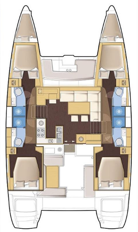 Rent a Lagoon Lagoon 450 F Rogoznica