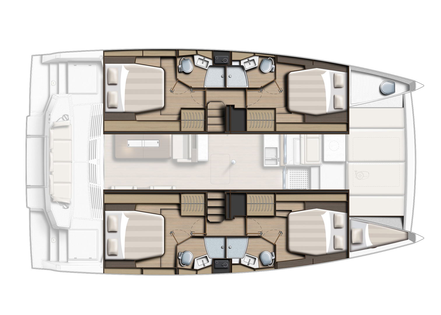 Bareboat Rental Catamaran Bali with a boat licence