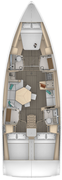 Sailboat rental with or without captain Dufour Palma de Mallorca