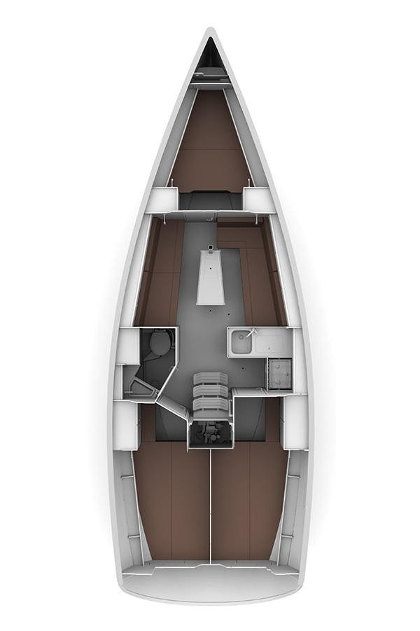 Bavaria Cruiser 34 charter bareboat or captained in  Sukošan