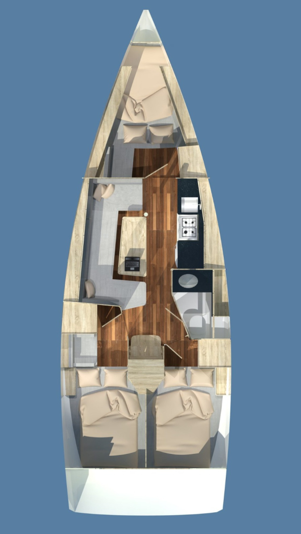 Sailboat rental with or without captain Scandinavia Yachts Biograd na Moru