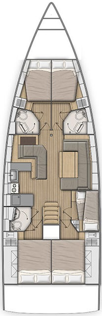 Yacht charter Pula cheap Oceanis 51.1