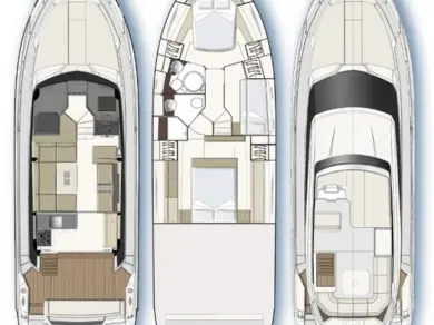 Luxury Yacht rental in Šibenik - Ferretti Ferretti Yachts 450