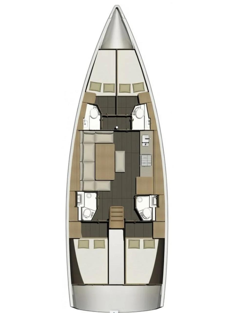 Dufour Dufour 460 Grand Large charter bareboat or captained in  Pula