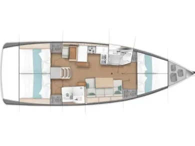 Bareboat Rental Sailboat Jeanneau with a boat licence