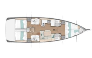 Sailboat rental with or without captain Jeanneau Lávrio