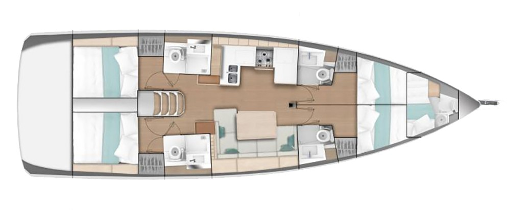 Rent a Jeanneau Sun Odyssey 490 Néa Péramos