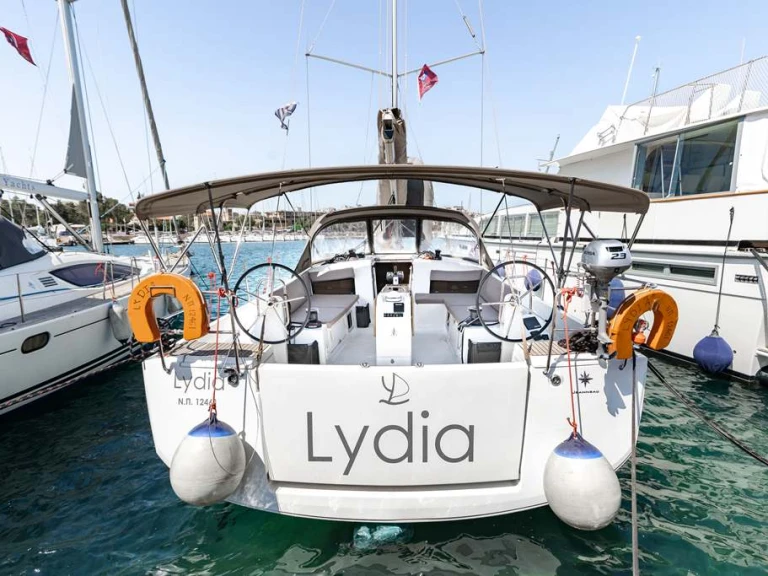 Jeanneau Sun Odyssey 490 charter bareboat or captained in  Néa Péramos