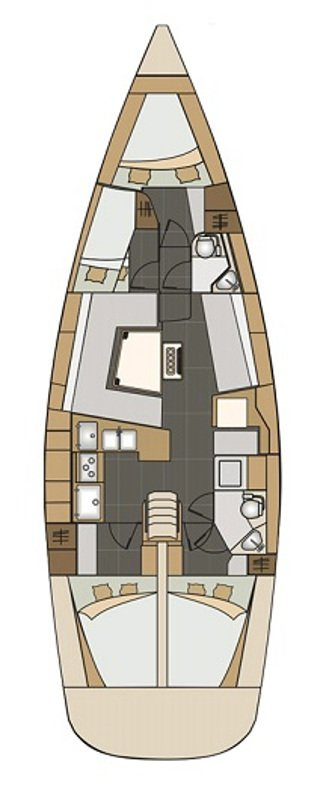 Yacht charter Split cheap Impression 45