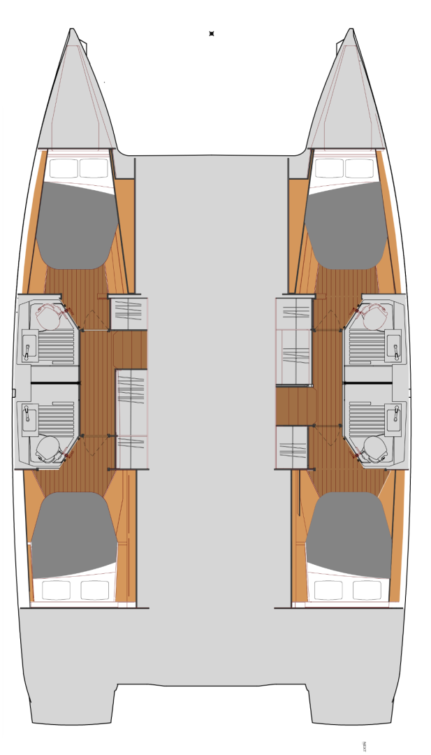 Bareboat Rental Catamaran Fountaine Pajot with a boat licence
