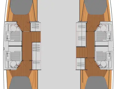 Bareboat Rental Catamaran Fountaine Pajot with a boat licence