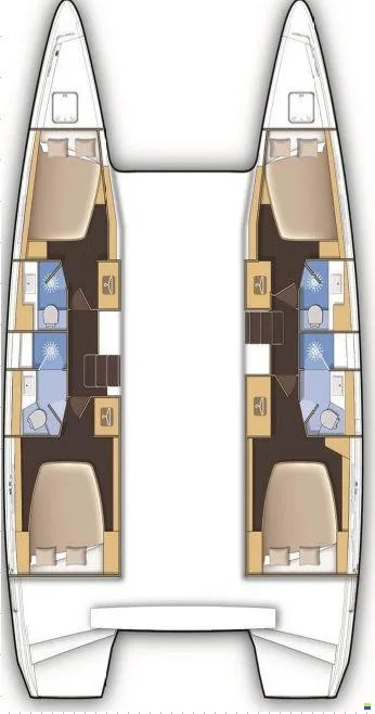 Catamaran rental with or without captain Lagoon Primošten