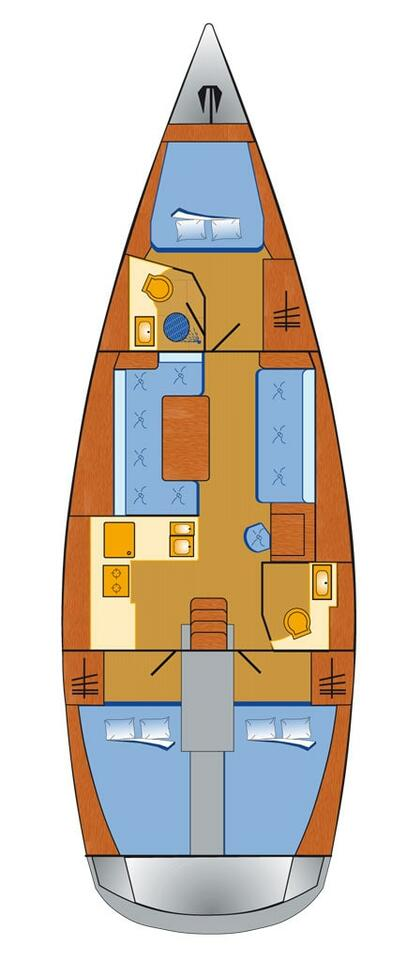 Yacht charter Flensburg cheap Dufour 40E