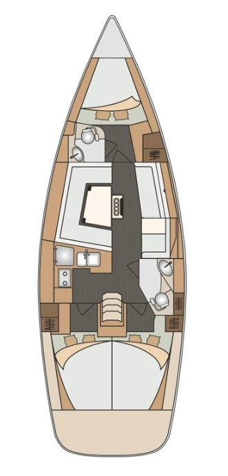Yacht charter Sutomišćica cheap Impression 40