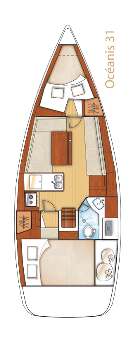 Boat rental Bénéteau Oceanis 31 in Procida on Samboat