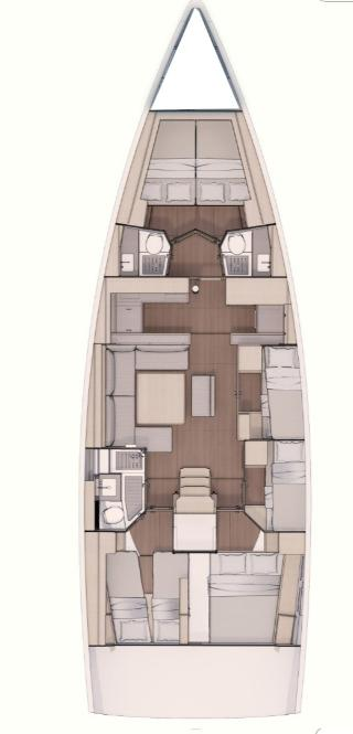 Sailboat for rent Préveza at the best price