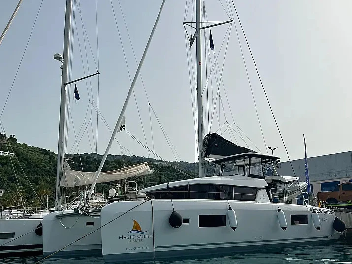 Catamaran rental with or without captain Lagoon Castellammare del Golfo