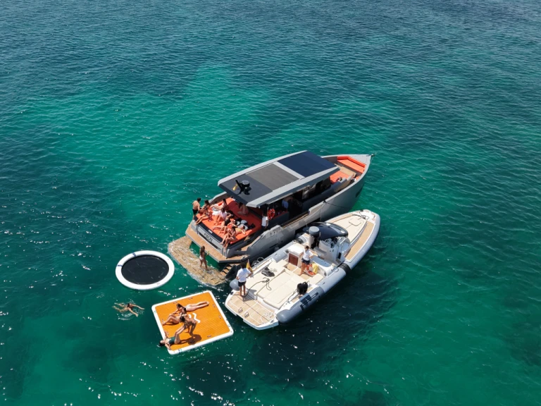 Pirelli PZero 1100 Cabin charter bareboat or captained in  Puerto De Barbate