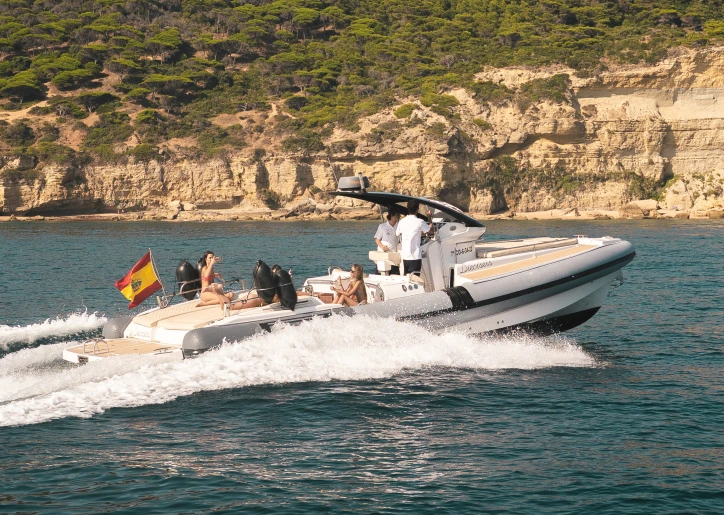 RIB rental with or without captain Pirelli Puerto De Barbate